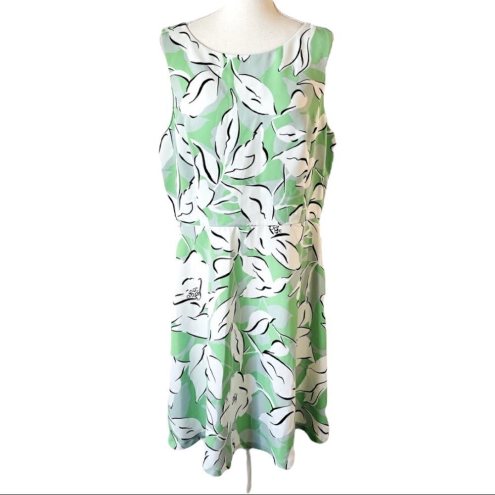 Ann Taylor Factory Fit & Flare Dress Size 14
